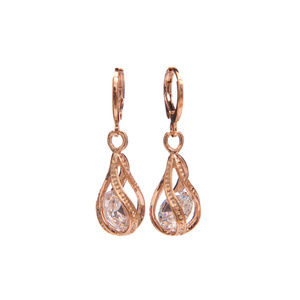 Crystal Teardrop Dangle Earring Jewelry 157